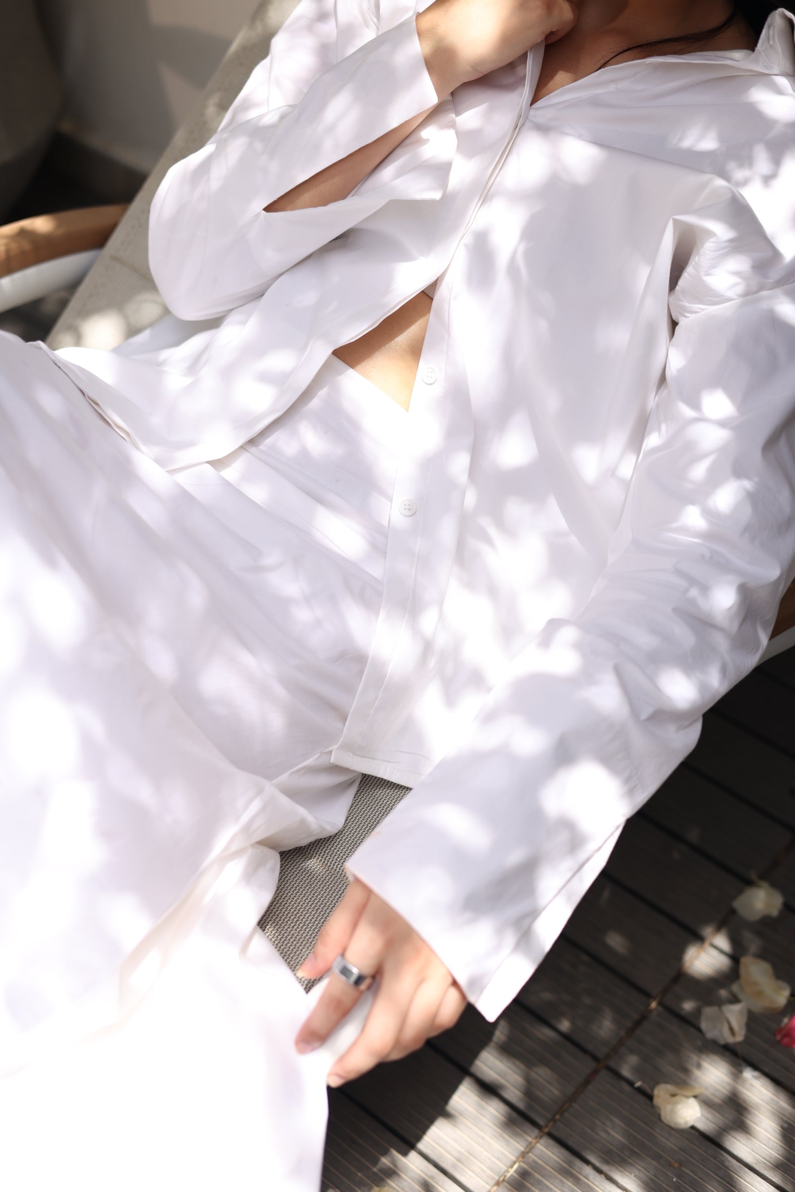 Talia skirt white