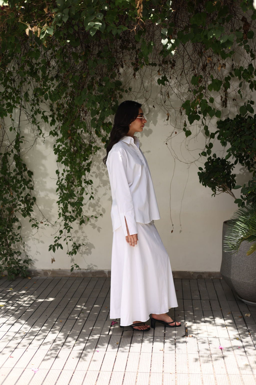 Talia skirt white