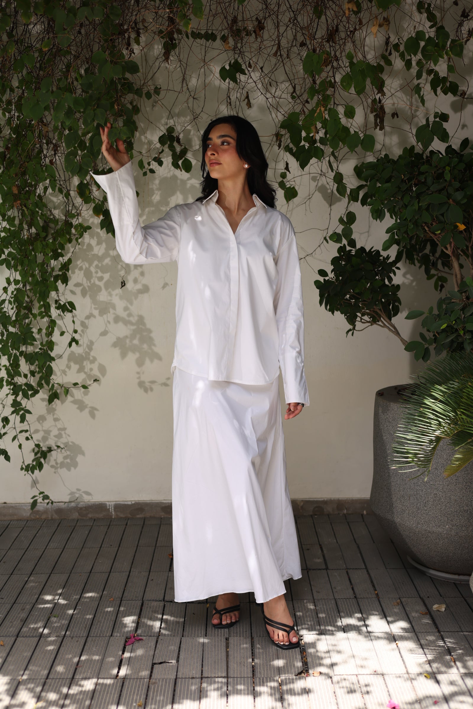 Talia skirt white